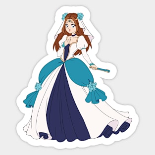 anime princess Sticker